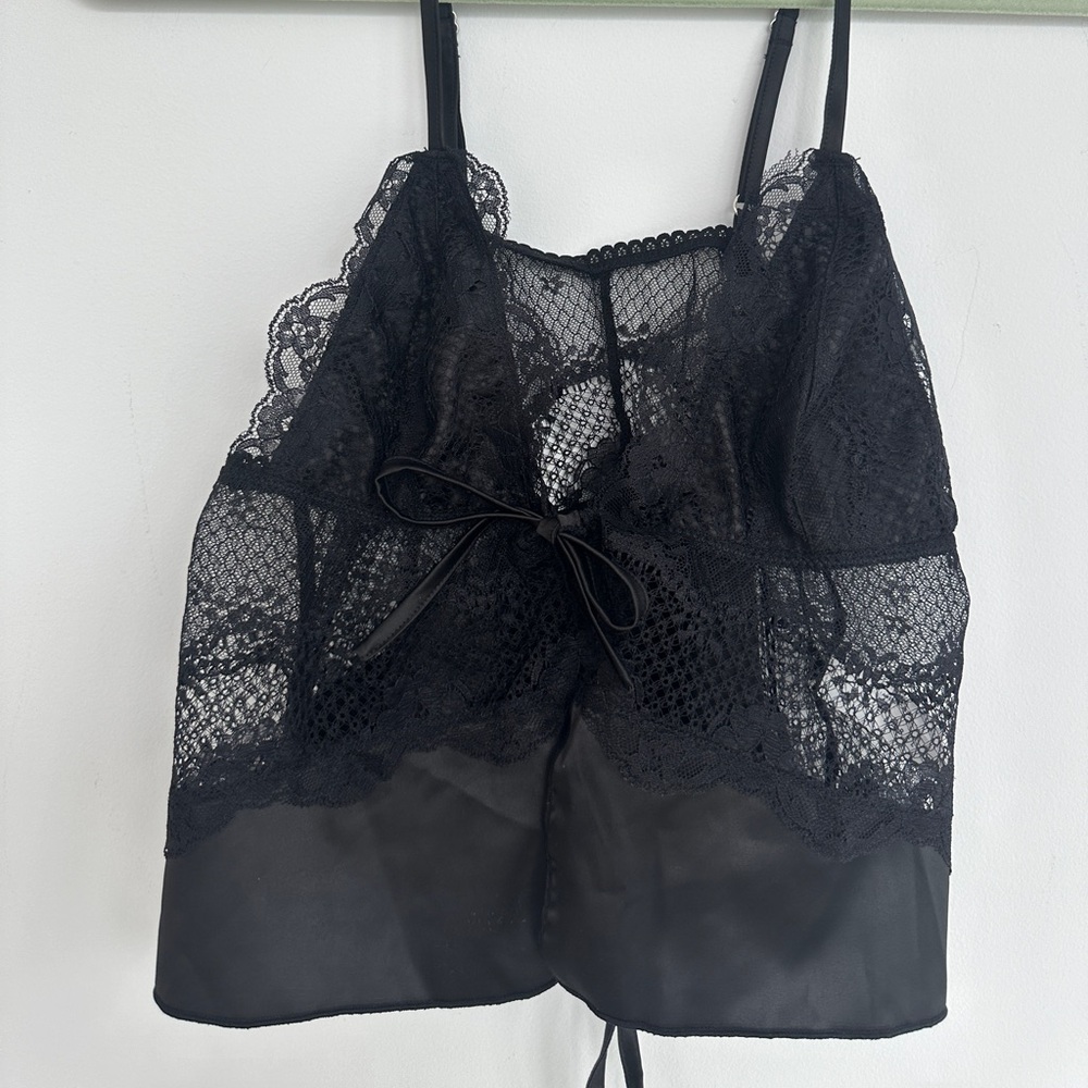 Kat the label lace pajama set